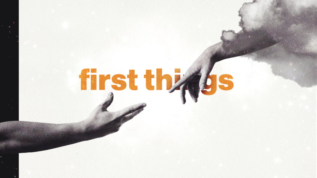 First Things HD Title Slide