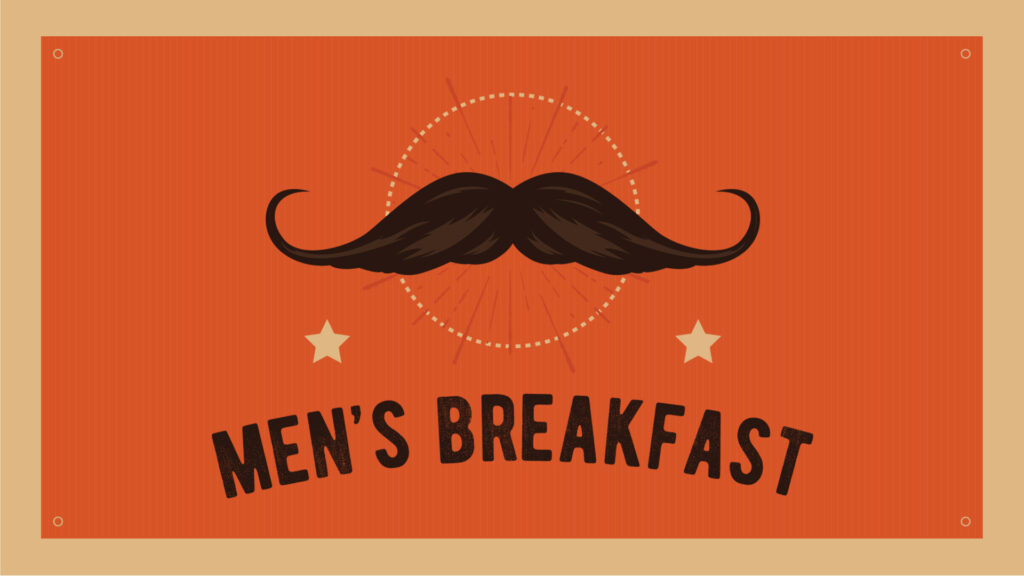 Men's Breakfast HD Title Slide