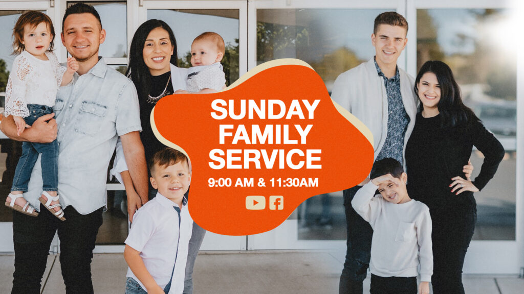 Sunday Family Service HD Title Slide