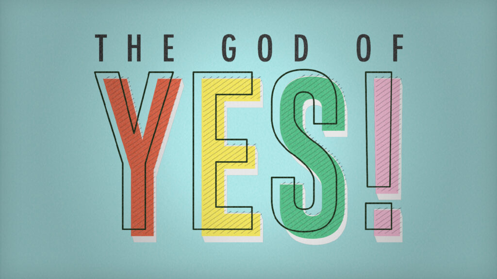 The God of Yes! HD Title Slide