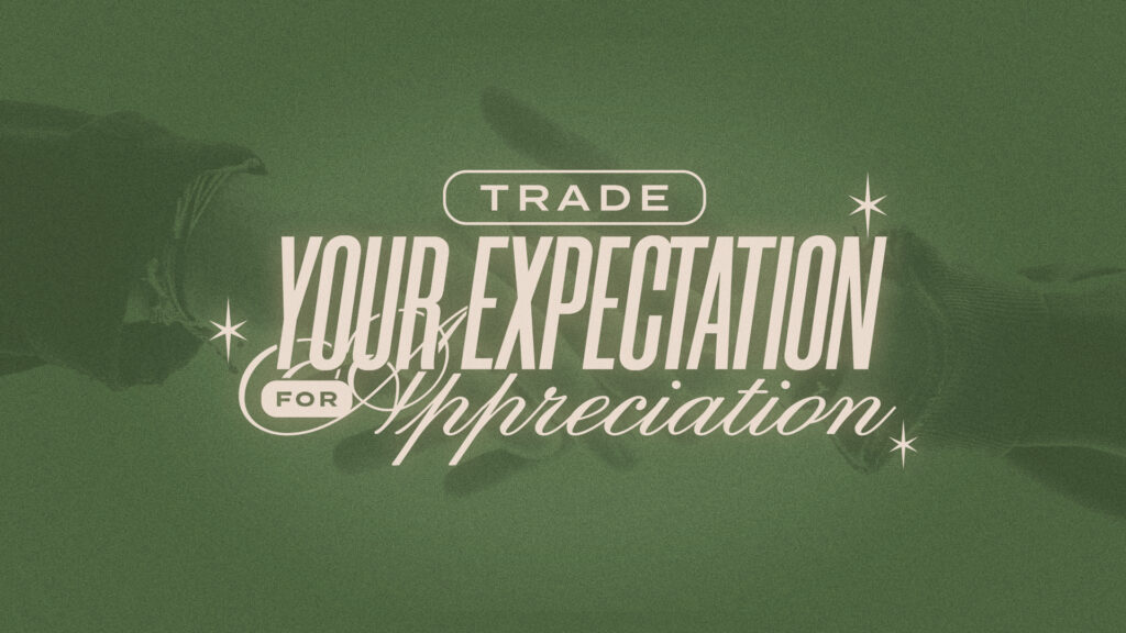 Trade Your Expectation HD Title Slide