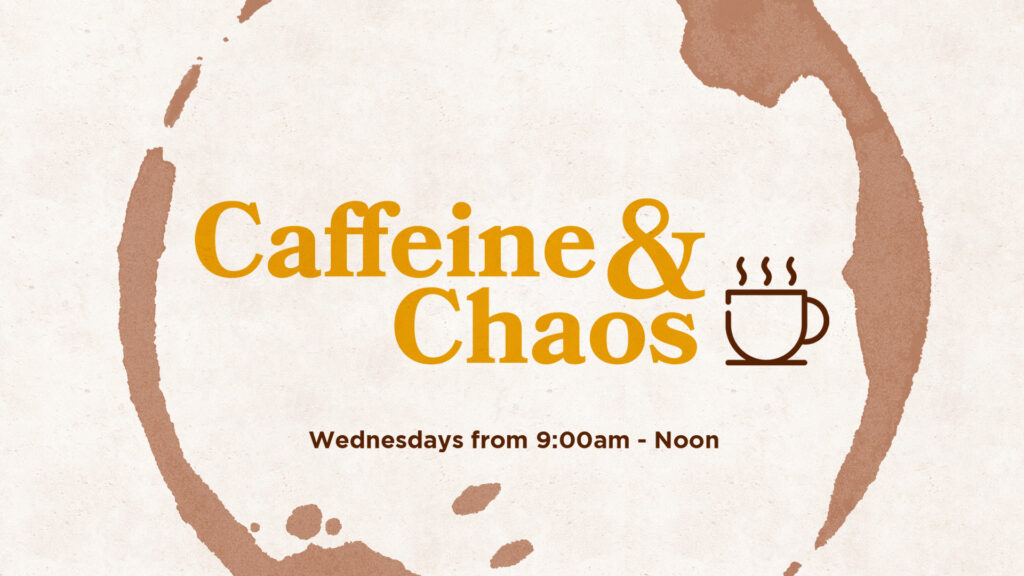 Caffeine & Chaos HD Title Slide