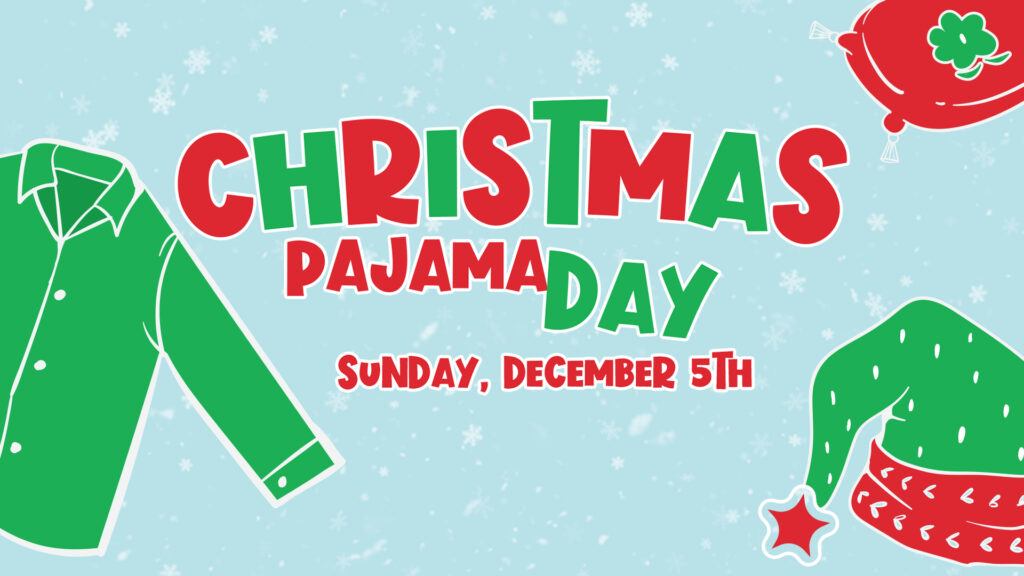 Christmas Pajama Day HD Title Slide