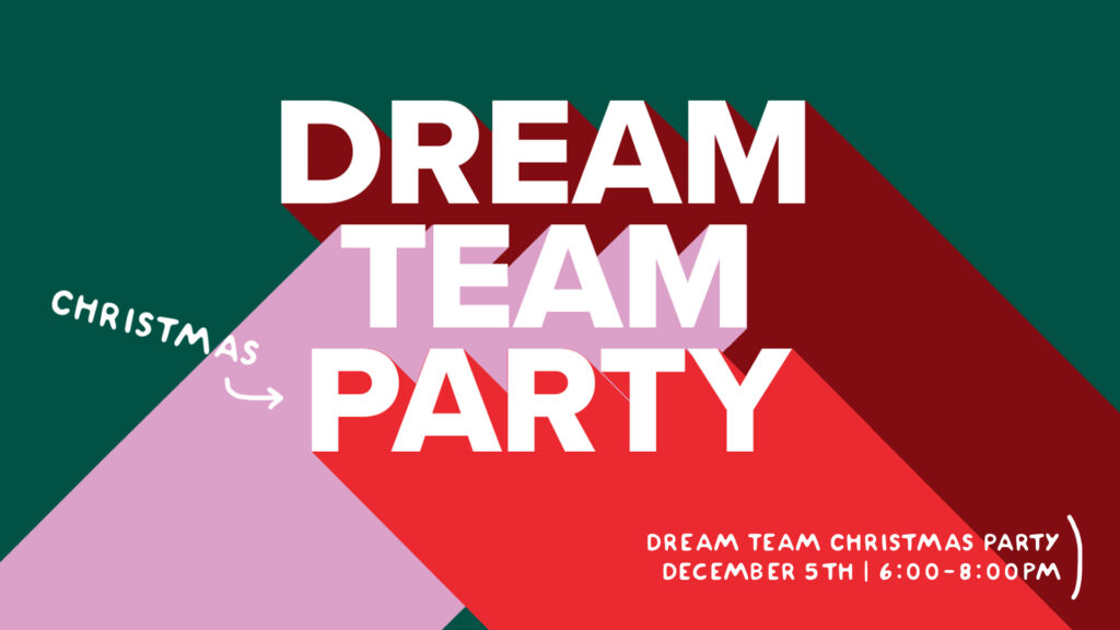 Dream Team Christmas Party HD Title Slide