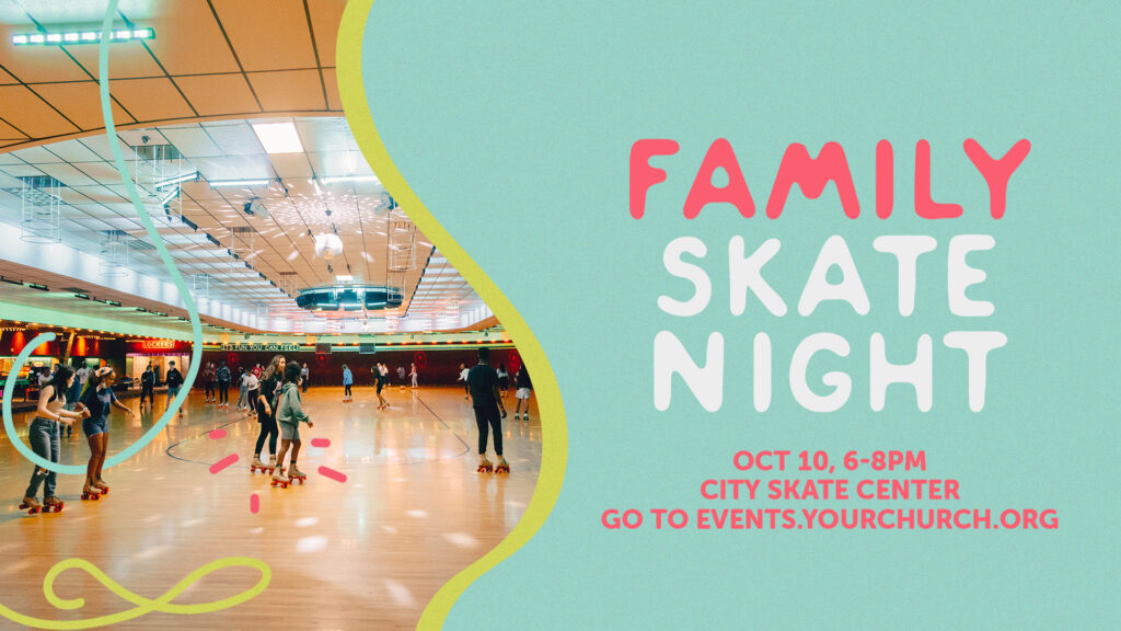 Family Skate Night HD Title Slide