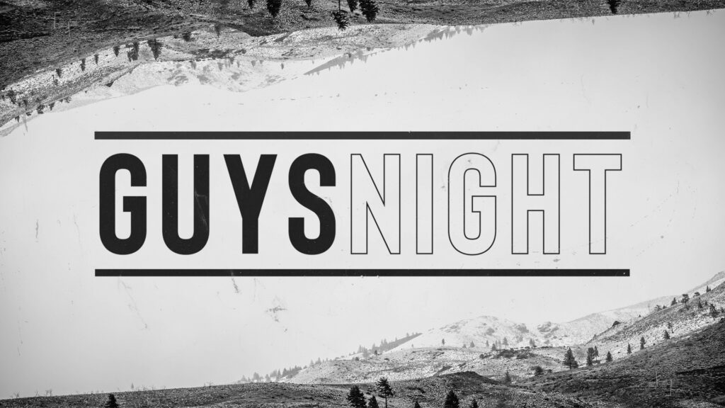 Guys Night HD Title Slide