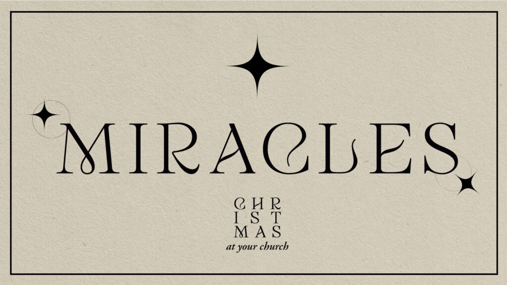 Miracles HD Title Slide
