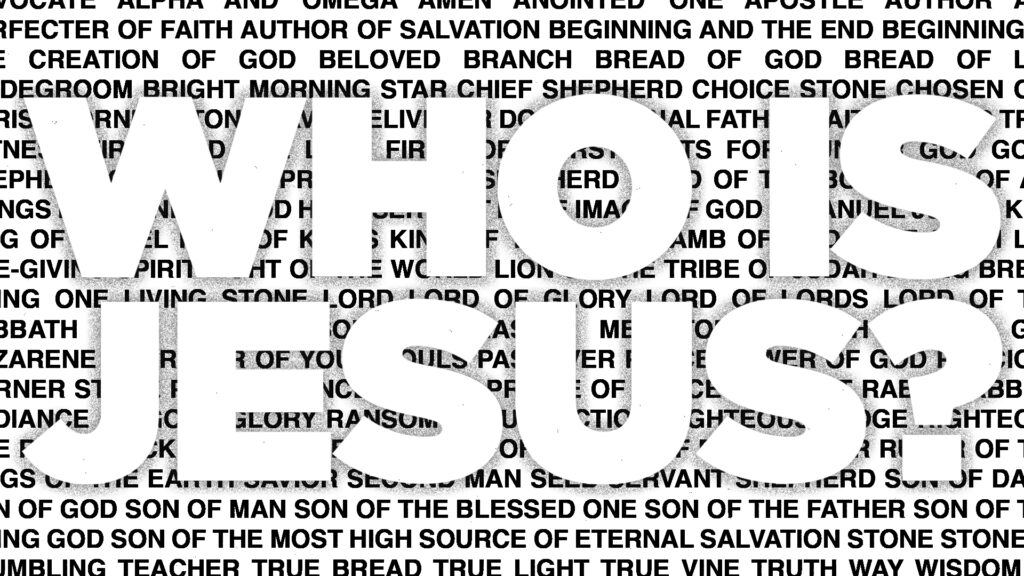Who Is Jesus HD Title Slide