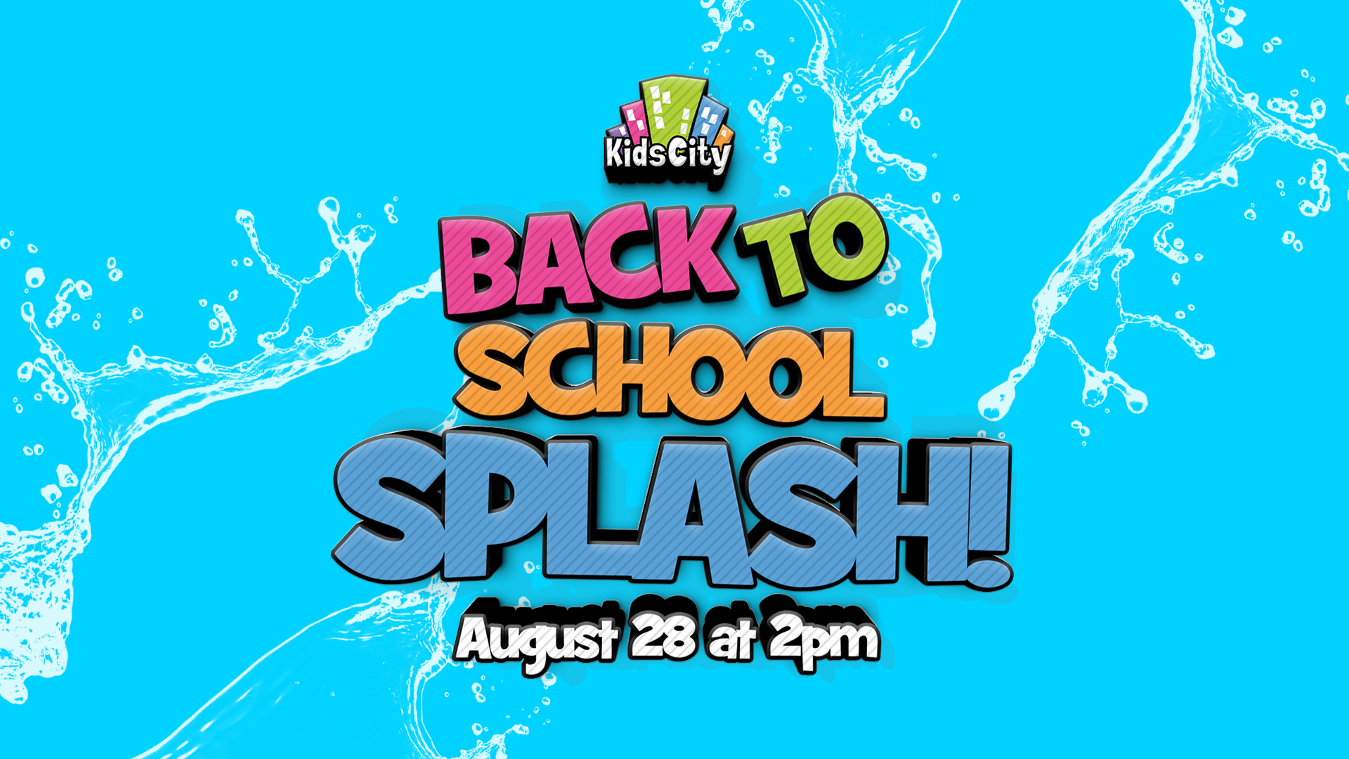 Back To School Splash By The Squad   Back To School Splash HD Title Slide 