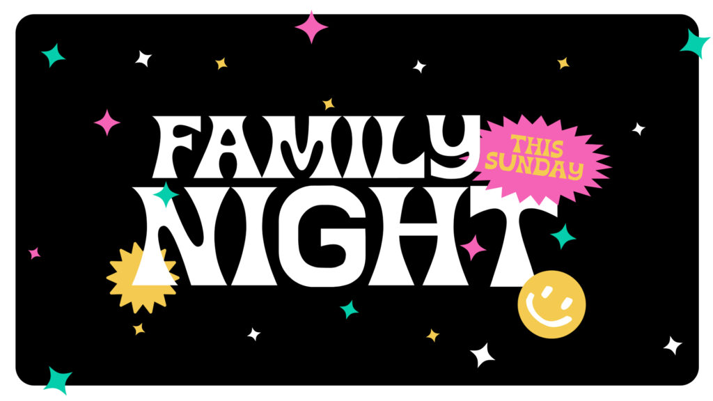 Family Night HD Title Slide