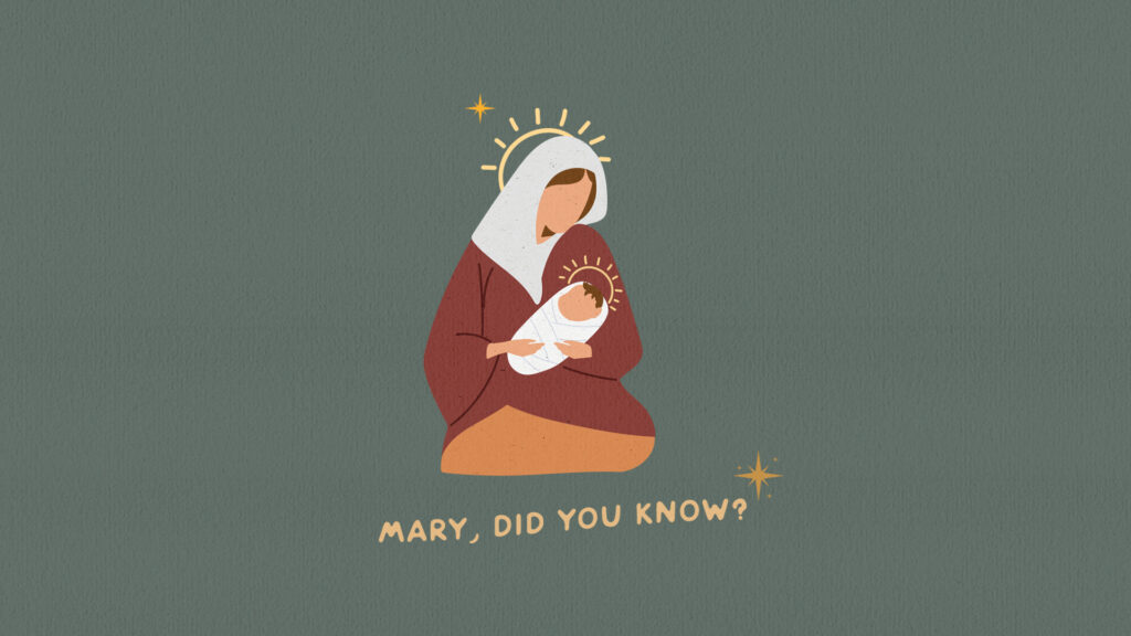 Mary Did You Know HD Title Slide