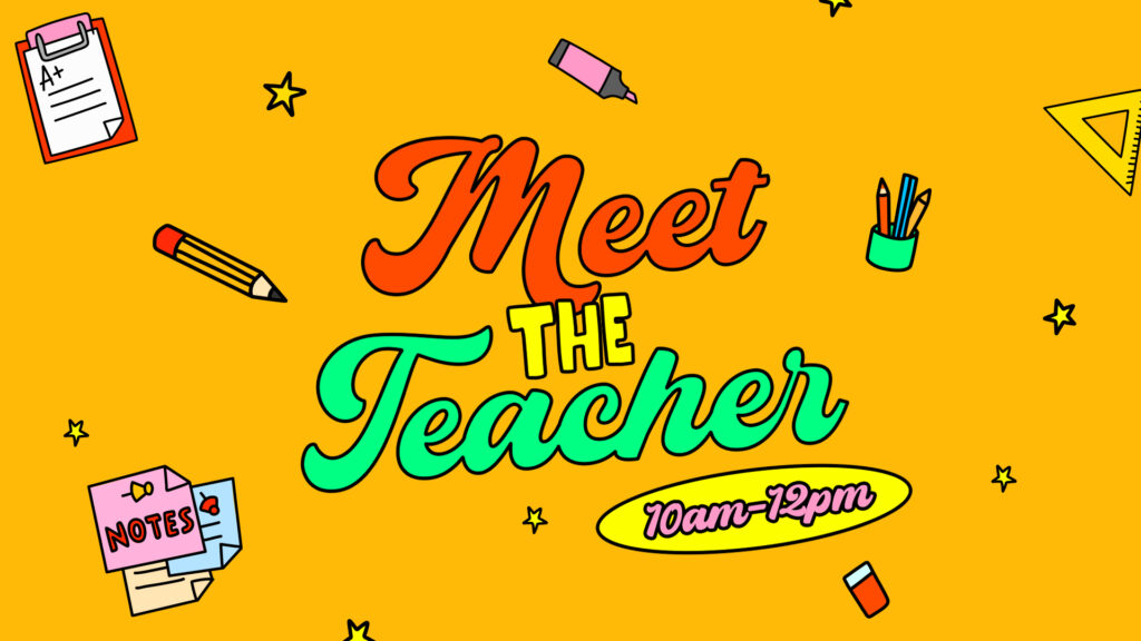 Meet the Teacher HD Title Slide