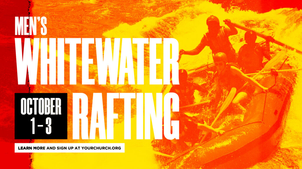 Mens Whitewater Rafting HD Title Slide