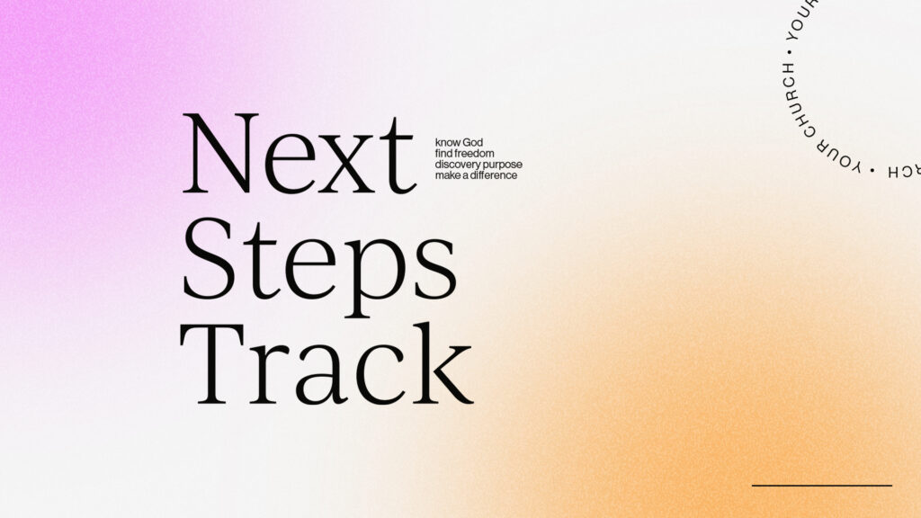 Next Steps Track HD Title Slide