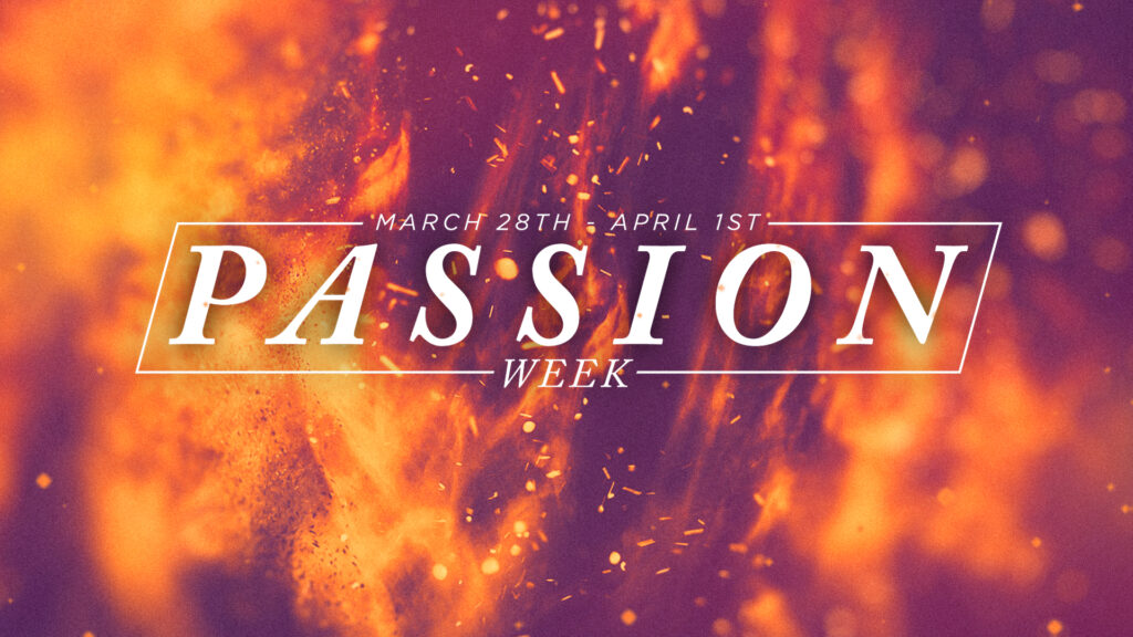Passion Week HD Title Slide