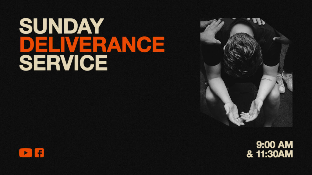 Sunday Deliverance Service HD Title Slide