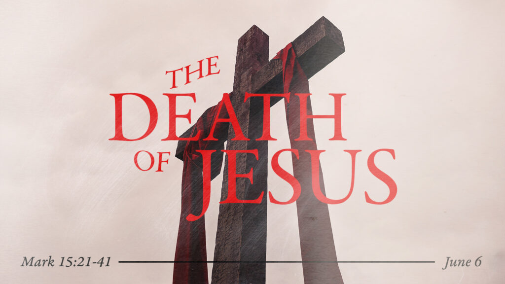 The Death of Jesus HD Title Slide