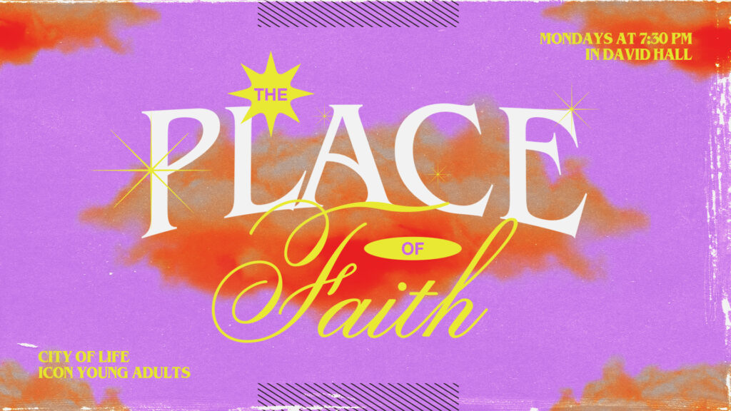The Place of Faith HD Title Slide