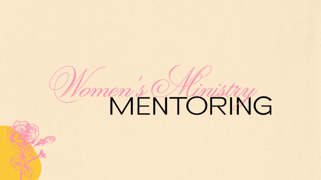Women's Ministry Mentoring HD Title Slide