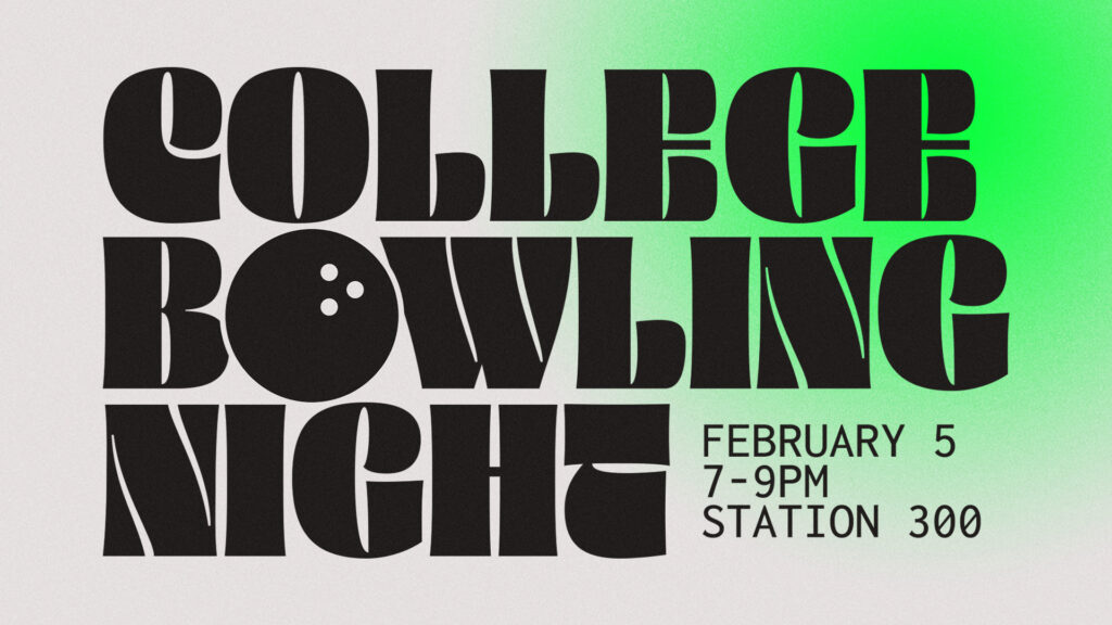 College Bowling Night HD Title Slide
