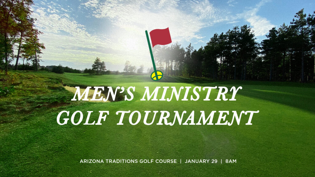 Men's Ministry Golf Tournament HD Title Slide