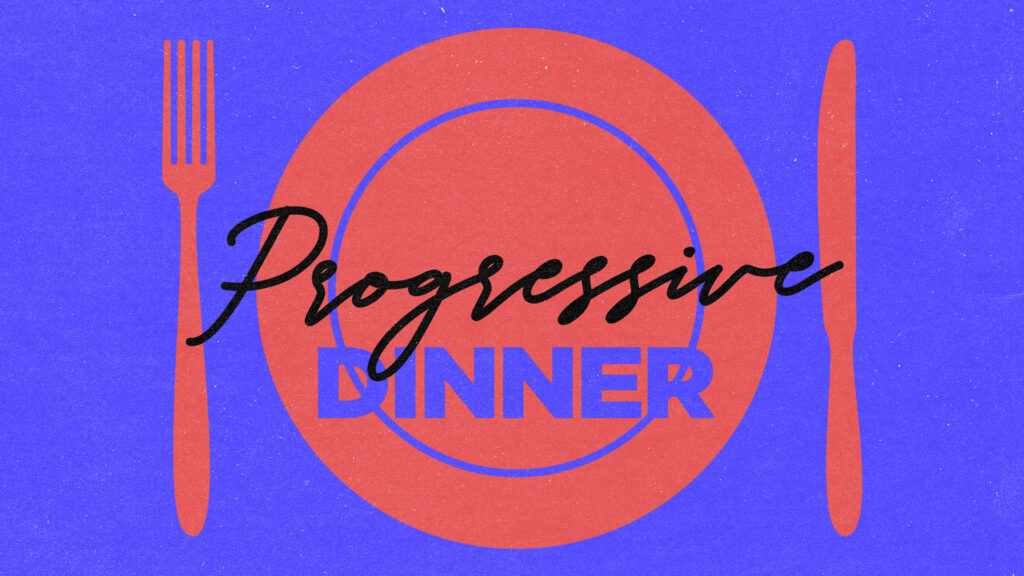 Progressive Dinner HD Title Slide