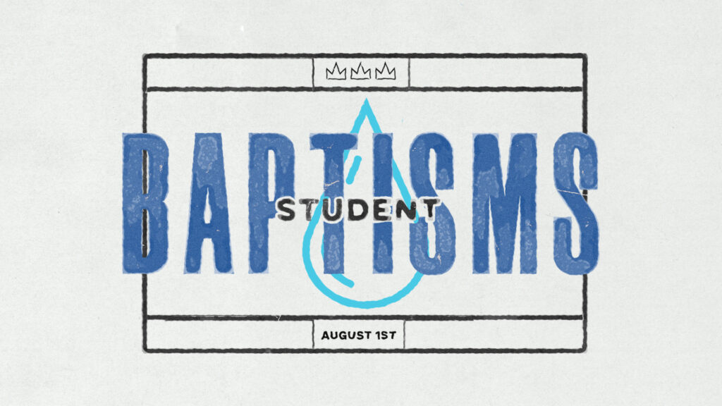 Student Baptisms HD Title Slide