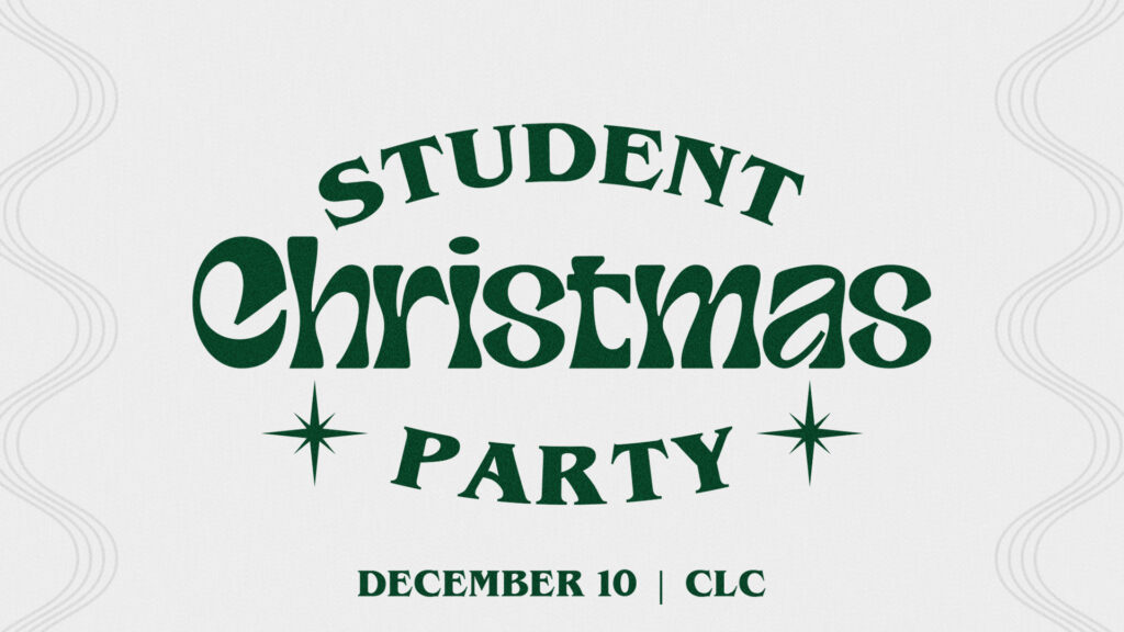Student Christmas Party HD Title Slide