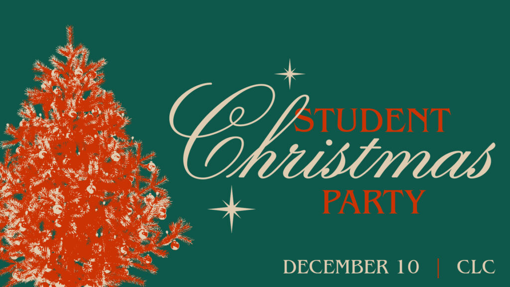 Student Christmas Party HD Title Slide