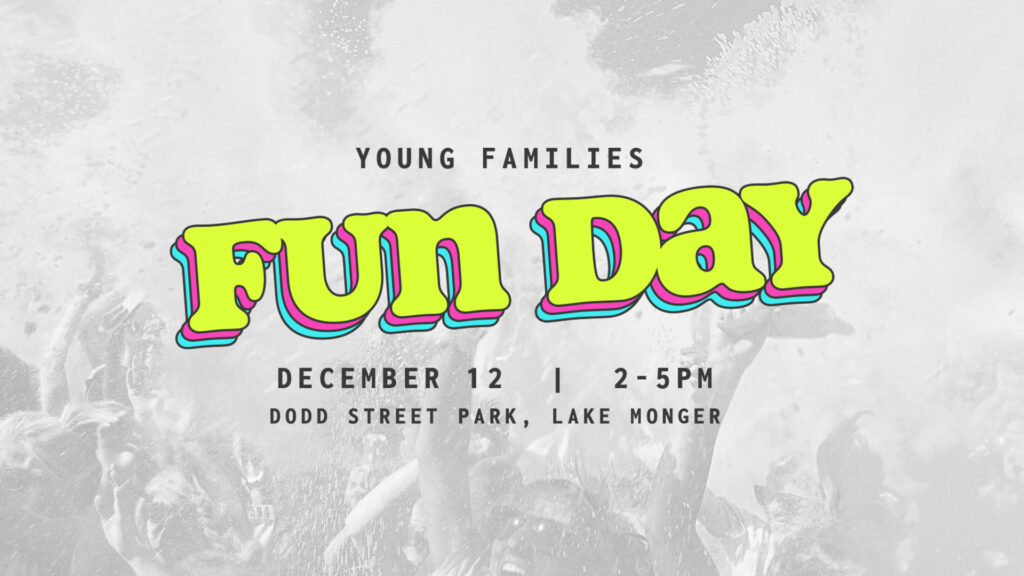 Young Families Fun Day HD Title Slide