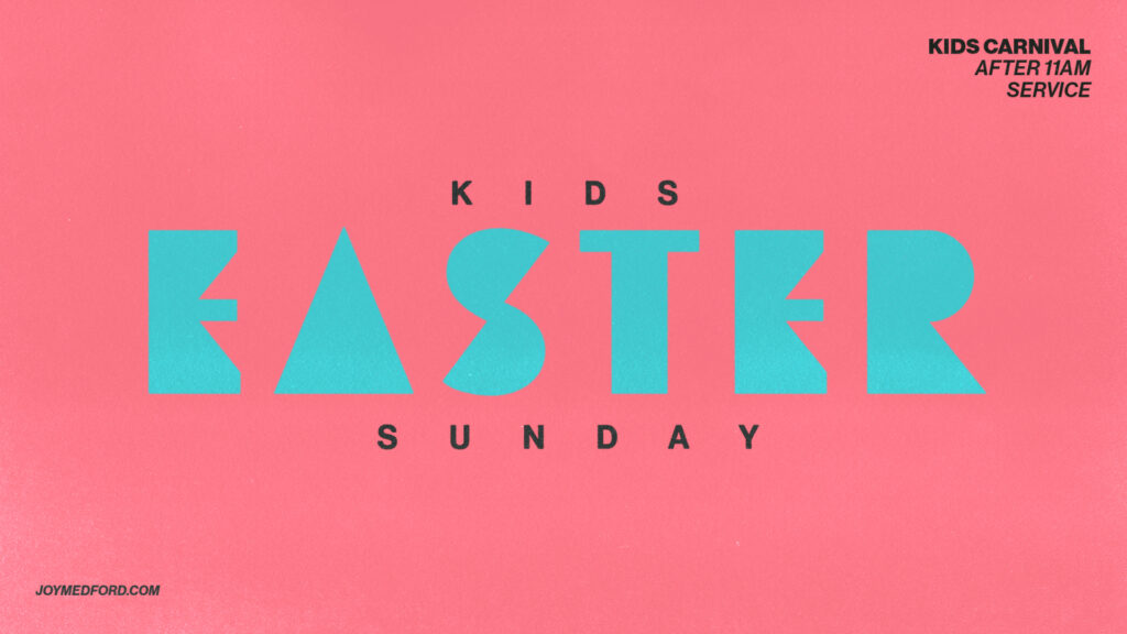 Kids Easter Sunday HD Title Slide